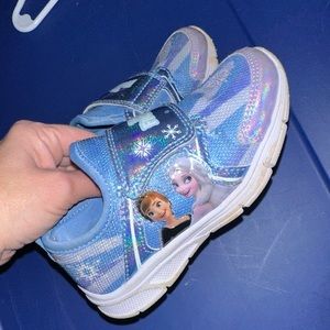 Size 10 light up frozen sneakers